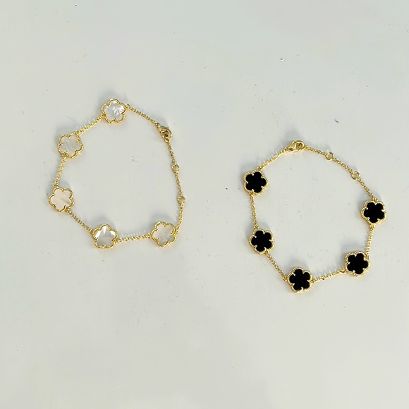 Clover chain bracelets - Picture 2 of 6